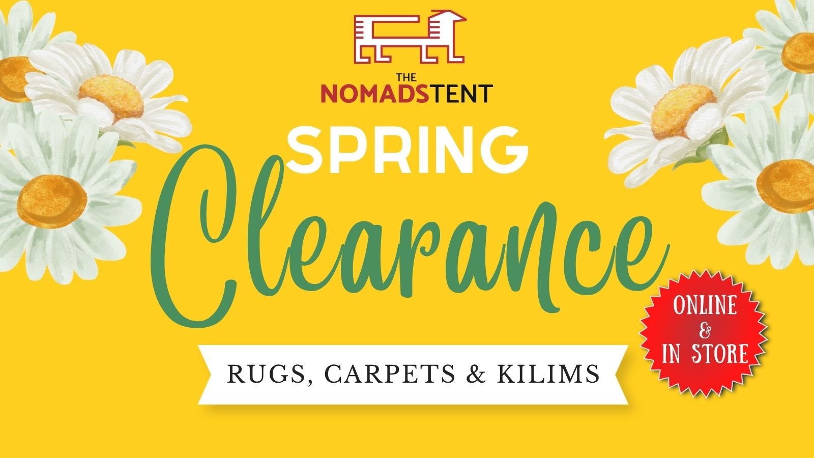 Spring Clearance at The Nomads Tent